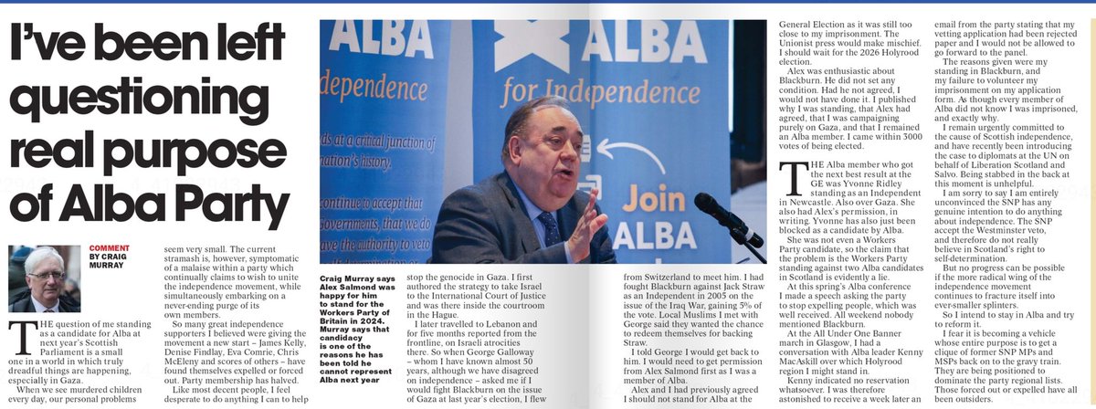 Agent P (@agentp22) on Twitter photo I see that roaster Craig Murray is taking his Alba candidacy rejection well...
😂😂😂😂😂😂😂😂😂😂 I see that roaster Craig Murray is taking his Alba candidacy rejection well...
😂😂😂😂😂😂😂😂😂😂