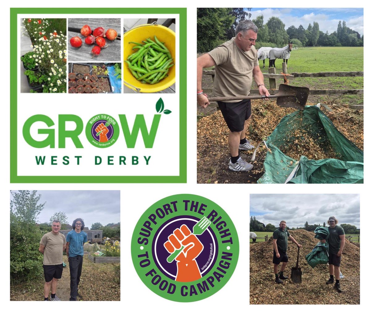 Huge thank you to Leo from @DL Gardens for an amazing job clearing our allotments. Thanks also @Croxteth Farm <a href="/AVCT/">Alt Valley Community Trust</a> for your help with a full ton of bark, to farmer Gary and to David, who is working with us on the community allotments. #GrowWestDerby #RightToFood
