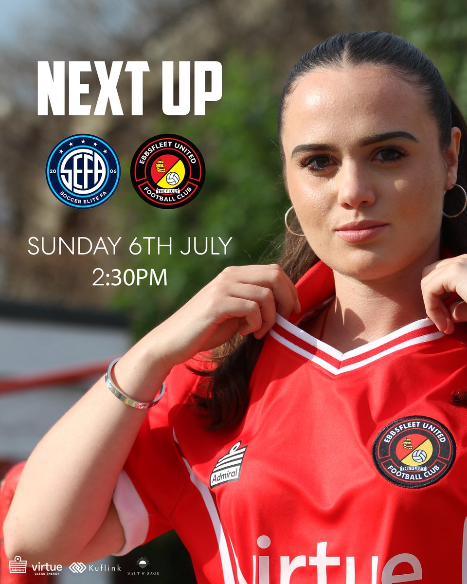 EbbsfleetWomen's tweet photo. NEXT UP🔜

The Fleet begin their pre-season campaign with a trip to Soccer Elite FA🤝

📅 Sunday 6th July
⏰ 2:30PM
🏟️ Star Meadow Sports Club , Darland Road, Gillingham, ME7 3AN https://t.co/eUWxsNcSSC