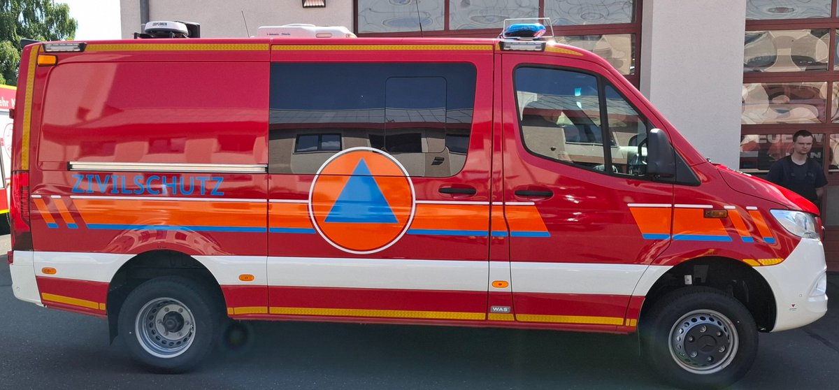 Der erste neue CBRN-Erkunder ist in unserer Einheit eingetroffen.