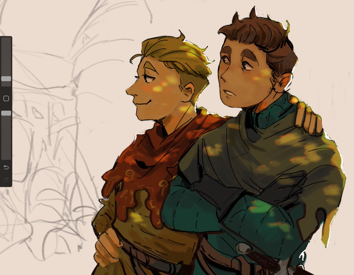 Please don’t look too closely I haven’t drawn in 2 months,, but I’ve recently invested over 100 hours in KCD2 … #hansry #kcd