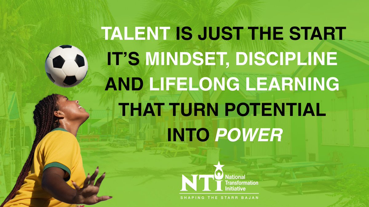 What are you doing today to turn your potential into power?

#NTIBarbados #LevelUp #LifelongLearning #FutureReady #ProfessionalGrowth #Barbados