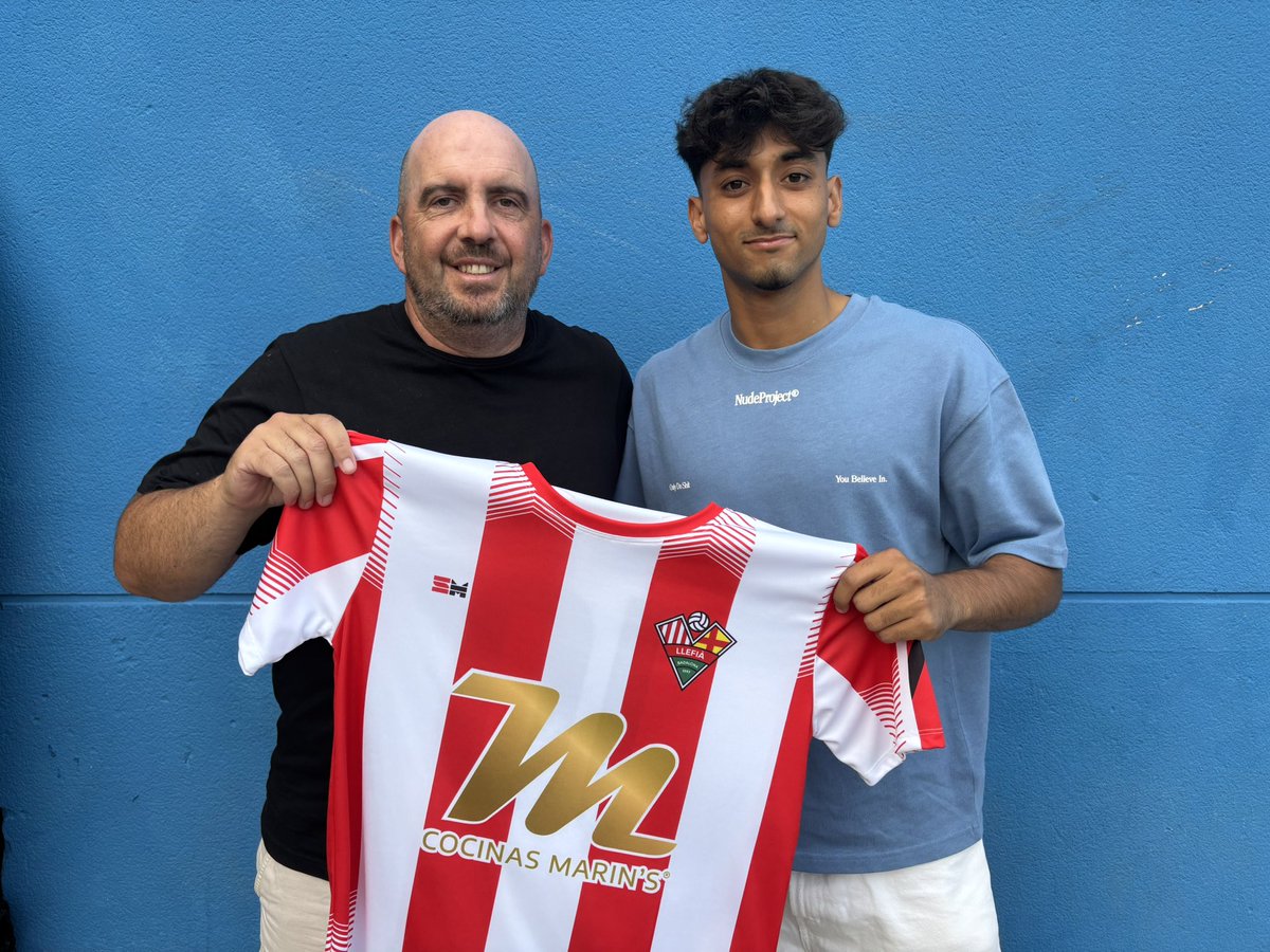 𝑩𝑰𝑬𝑵𝑽𝑬𝑵𝑰𝑫𝑶, 𝑺𝑶𝑯𝑨𝑰𝑩 ❗️

🤝🏻Sohaib Rektout se incorpora al primer equipo procedente del <a href="/ud_cirera/">UD Cirera</a> .

⚽ Mediapunta

✍🏻 2️⃣0️⃣2️⃣6️⃣

#SienteLaLlefi 🔴⚪️ #Llefia