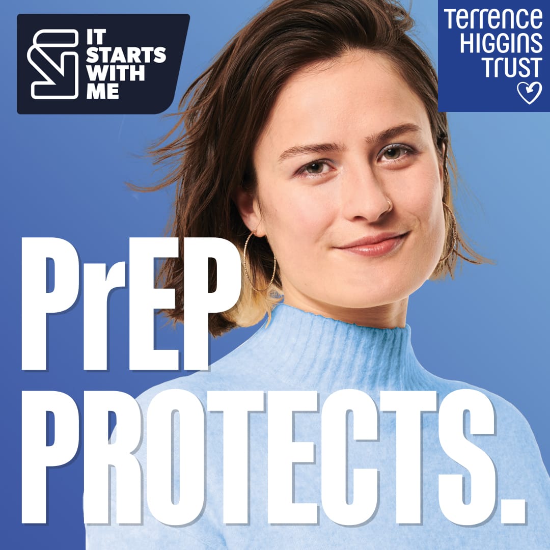THTorguk's tweet image. This #PrideinLondon share the message that #PrEPProtects.
PrEP is a pill that stops you from getting HIV. It's highly effective and available for free on the NHS.
Find out more at startswithme.org.uk