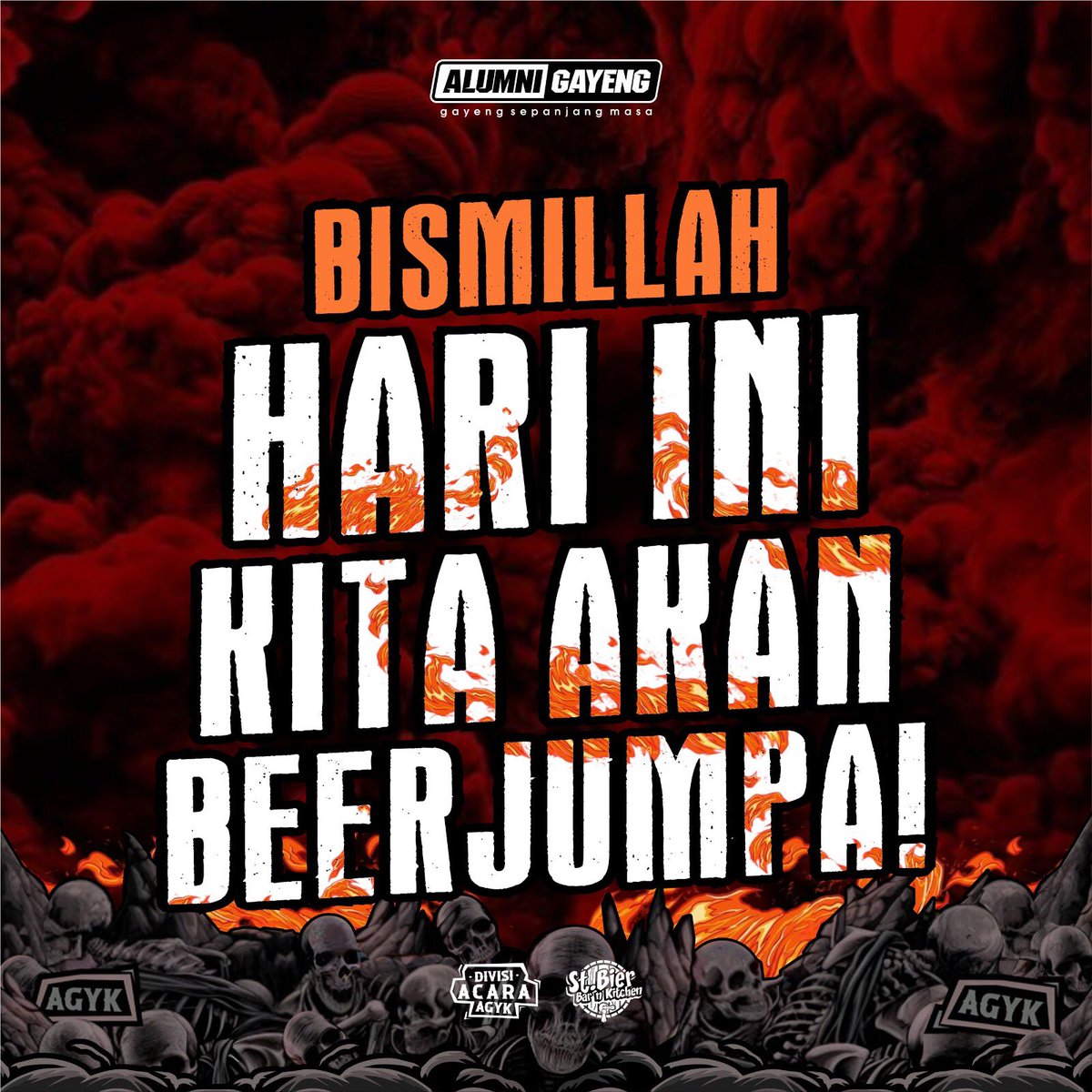 tetap kondusif dan mari nikmati setiap momen ini

05 Juli 2025 | St.Bier Yogyakarta