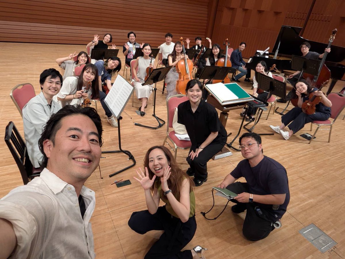 昨年に引き続き今年も出演させていただいております #みらいを奏でる音楽会 
本日山口県周南市での公演が開催されました🙌🏻

今回は弦楽器・木管楽器・ピアノの編成に歌手のお二人もお迎えし、ボリュームたっぷりでお届けしています🔥
12月までよろしくお願いします✊🏻

#出光興産　#タクティオケ