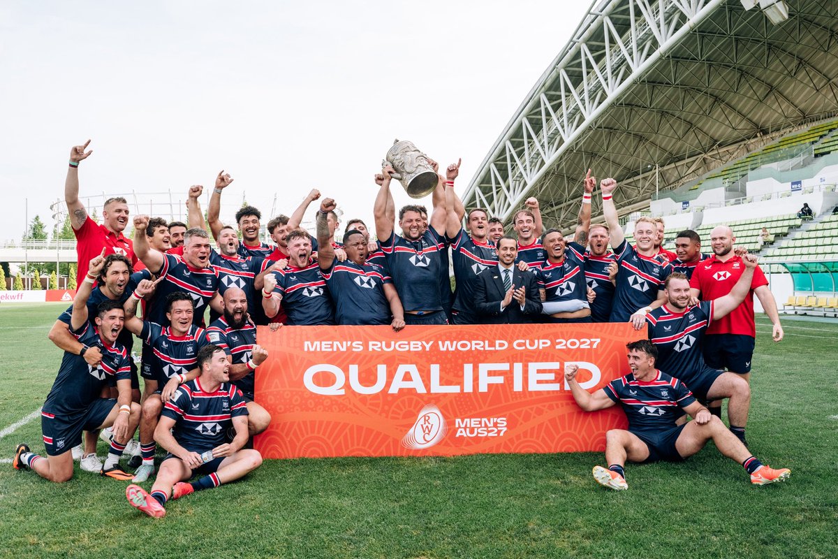 HISTORY MADE!

Hong Kong China qualifies for <a href="/rugbyworldcup/">Rugby World Cup</a> 2027 🏆

創造歷史！

中國香港晉級 <a href="/rugbyworldcup/">Rugby World Cup</a> 2027 🏆

#hkrugby #allin #RWC2027