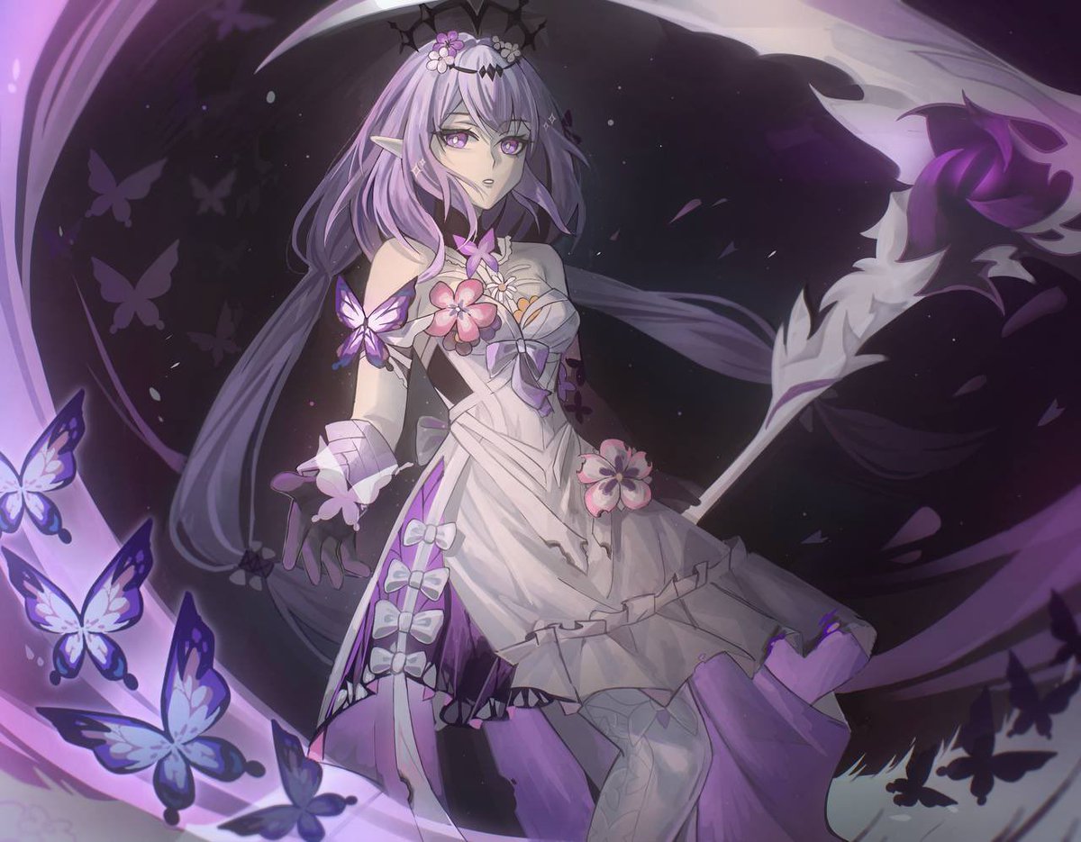 chikenug1000's tweet image. #honkaistarrail
#castorice
💜