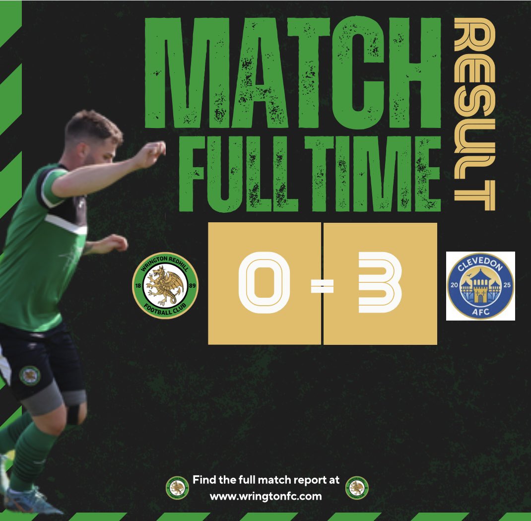 Wrington Redhill FC (@wringtonfc) on Twitter photo Decent run out for the lads last night against tough opposition. Good luck for the season <a href="/ClevedonAFC/">Clevedon AFC</a> ππ» Decent run out for the lads last night against tough opposition. Good luck for the season <a href="/ClevedonAFC/">Clevedon AFC</a> ππ»