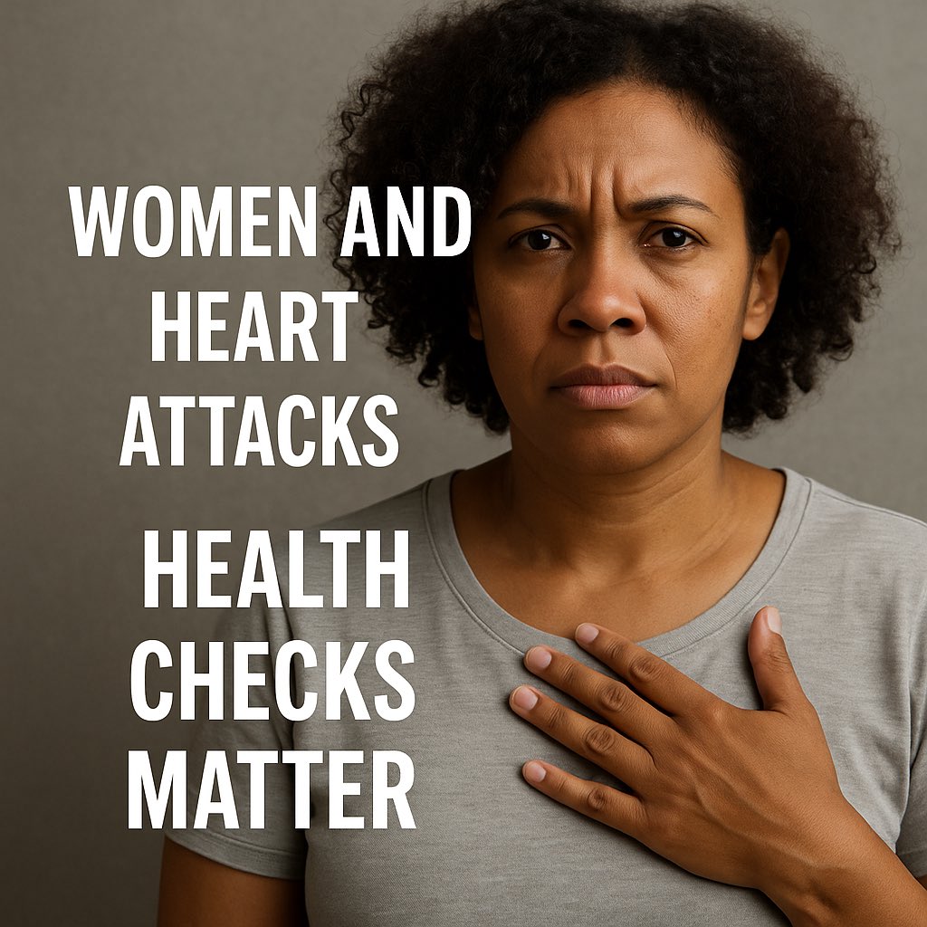 😱Heart disease -leading cause of death for women in the UK and globally. Yet many women don’t know what a heart attack looks like in their own bodies. That’s because the symptoms are often subtle: fatigue, nausea, jaw or back pain, breathlessness, or a sense of unease.