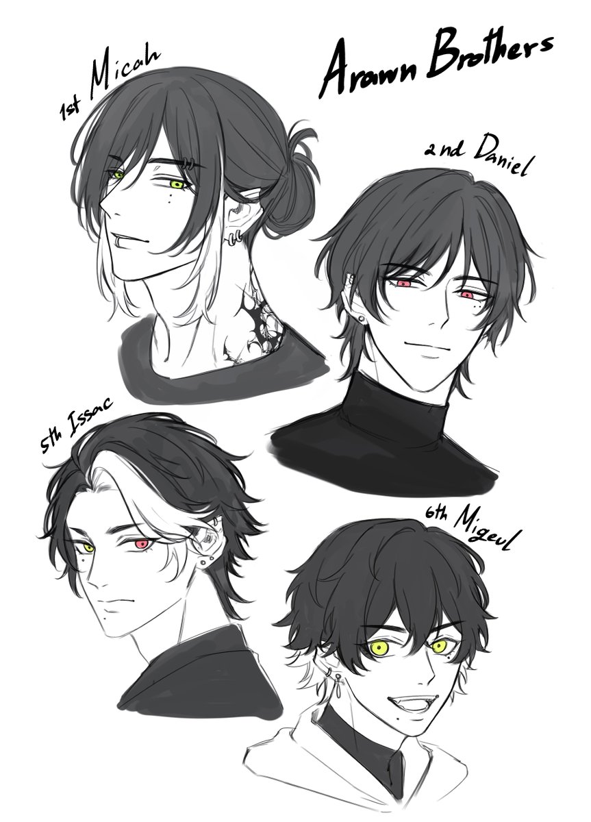 (แอบอาศัยจังหวะชุลมุน แปะสเก็ตช์เผยใบหน้าของพี่น้องที่เหลือของคู่แฝดทั้ง 4 คน

จาเร็ดและโจนาห์เป็นลูกคนที่ 3 และ 4 ของบ้านค่ะ และใช่แร้วบ้านนี้ลูกชายล้วน✌️)