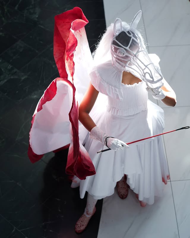 Nirvana Nokwe at the Hollywoodbets Durban July 2025