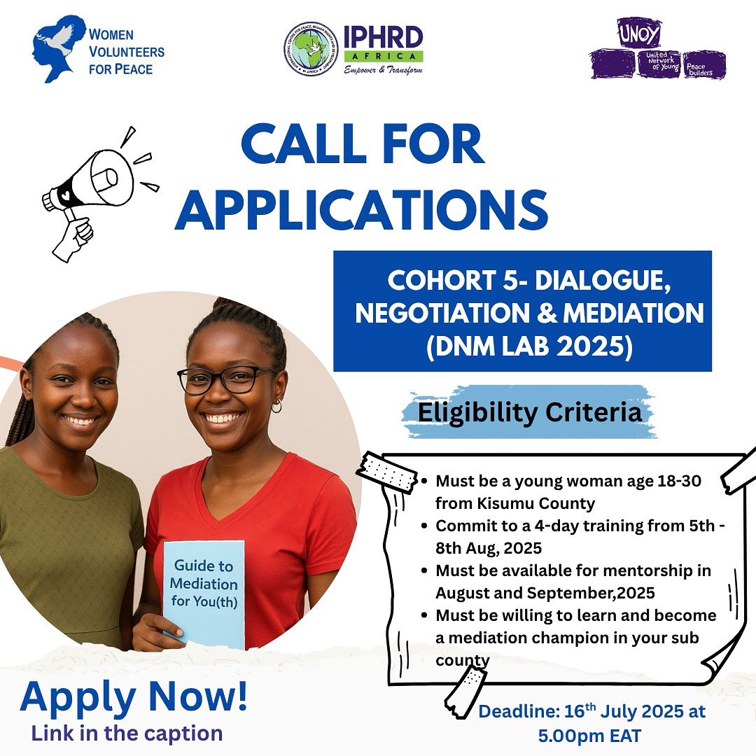 Women Volunteers for peace (WOVOP) tweet media