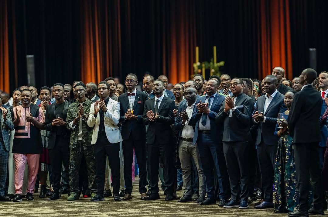 “Bamvanahe se?! …ko…” He said! 

Malevolent people kept saying he is terminally sick and all the bad wishes including declaring him as dead but PK was here hosting us at the #Kwibohora31 Cocktail Reception. 
Long Live Rwanda, Long live HE PK ❤️🇷🇼