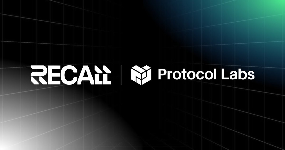 haonguyenon's tweet image. Powerful move! 🚀
The partnership between @RecallNet and @protocollabs brings on-chain credibility and agentic reasoning together—unlocking the future of trust and intelligence in Web3.

#ZKReputation #TheoriqAI #RecallNet #OnchainIdentity #AIxWeb3 #DigitalTrust #Web3Innovation
