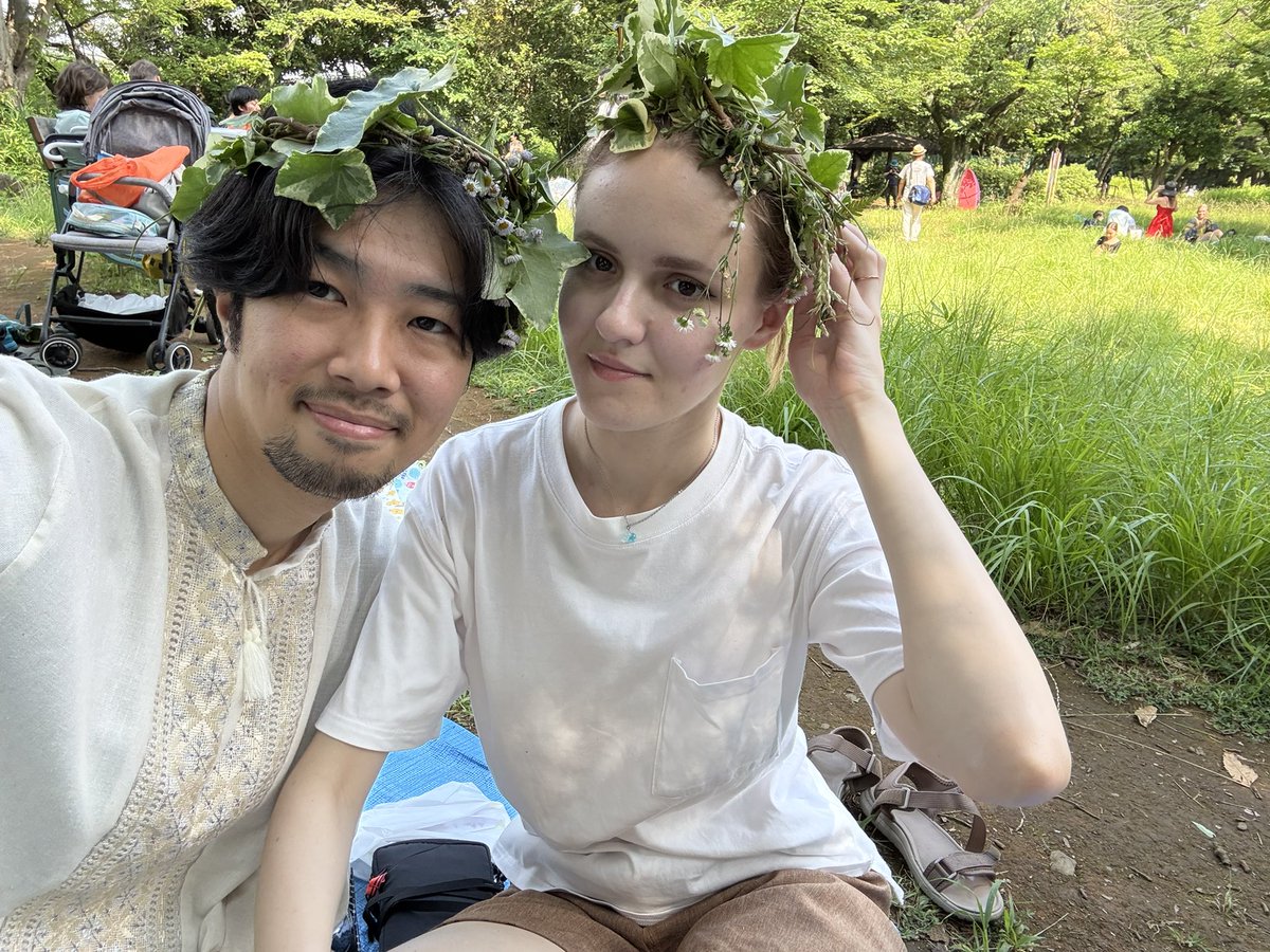 今年も行ってきた！
最後はホロヴォードにもちょっと参加🤏

高い頻度で素敵なイベントを開催してくださってありがとうございます😌
これからも応援しています
　
またカフェも行きたい☕️🇺🇦
#クパーラ祭