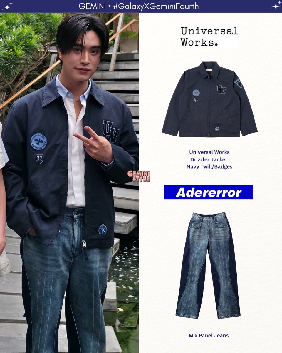 geministyle_'s tweet image. ♡ #geministyle_

Samsung Galaxy A56 5G 4K Moments

✦ 👔: #UniversalWorks
✦ 👖: #ADERERROR @_adererror 

GeminiFourth with Galaxy A56
#GalaxyxGeminiFourth
#GalaxyA56
#Gemini_NT #เจมีไนน์ @gemini_ti