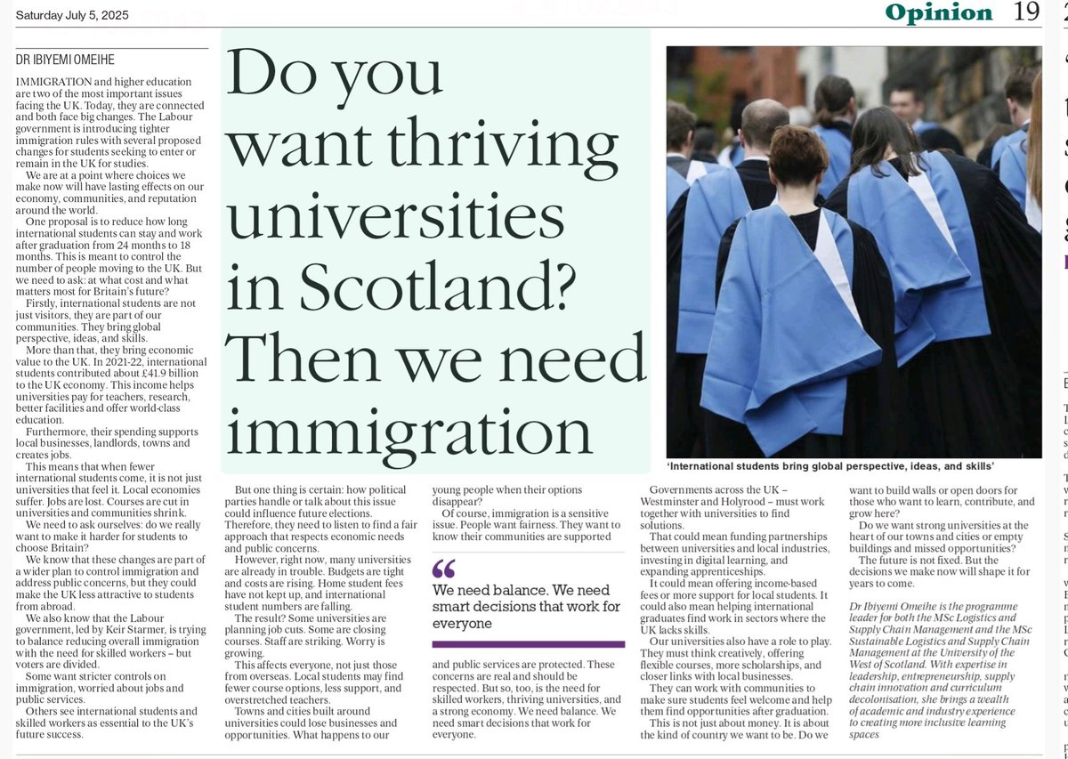 Agent P (@agentp22) on Twitter photo No thanks.
Scottish students have been shut out of their own universities for too long.
Uni places are being prioritised for high-paying international students and it's time it was ended. No thanks.
Scottish students have been shut out of their own universities for too long.
Uni places are being prioritised for high-paying international students and it's time it was ended.