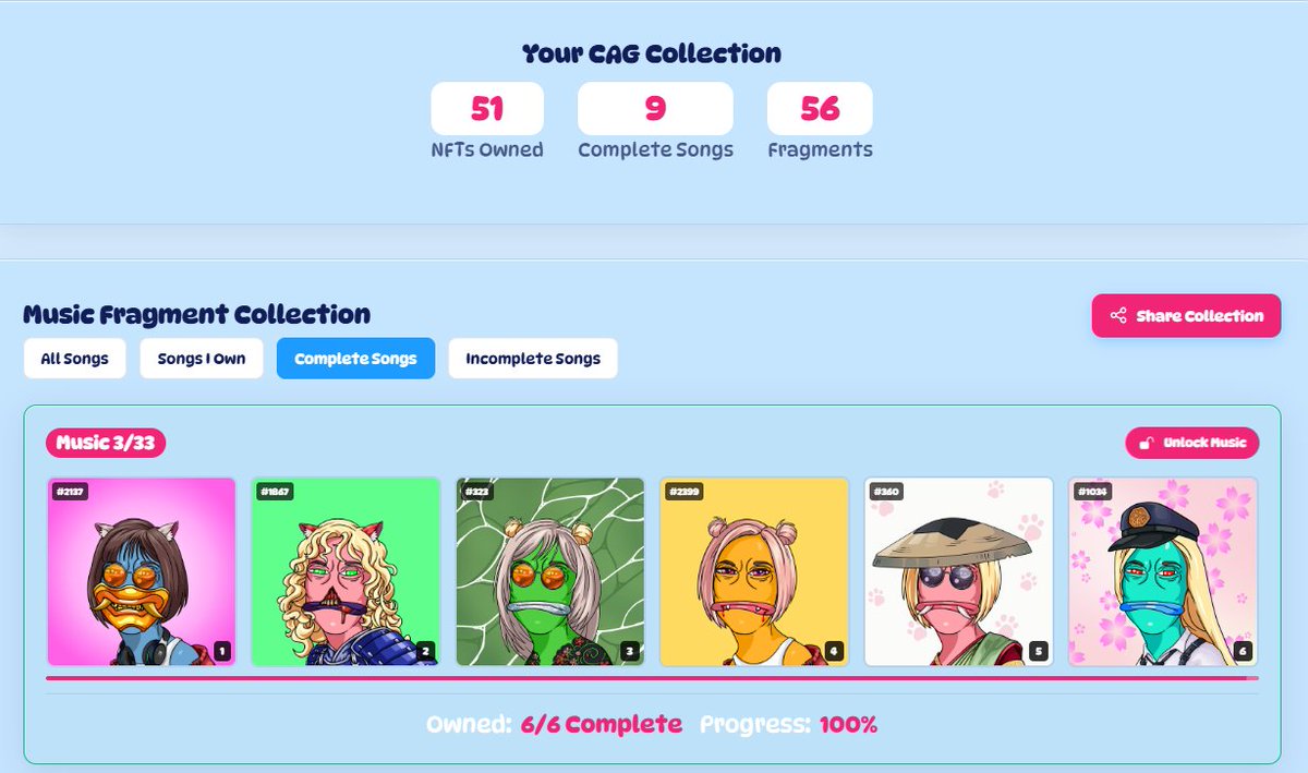 More $RON rewards while staking with $CAG validator.
And if that's not enough it seems new airdrop is coming for Q3.

Had to get myself another 5 NFT music sets.
Cheers to <a href="/palmerdotron/">🥚👑 | Palmer</a> for the deal.

I am officially a $CAG degener. 
See you in afterlife oasis full of $CAG's 🌴