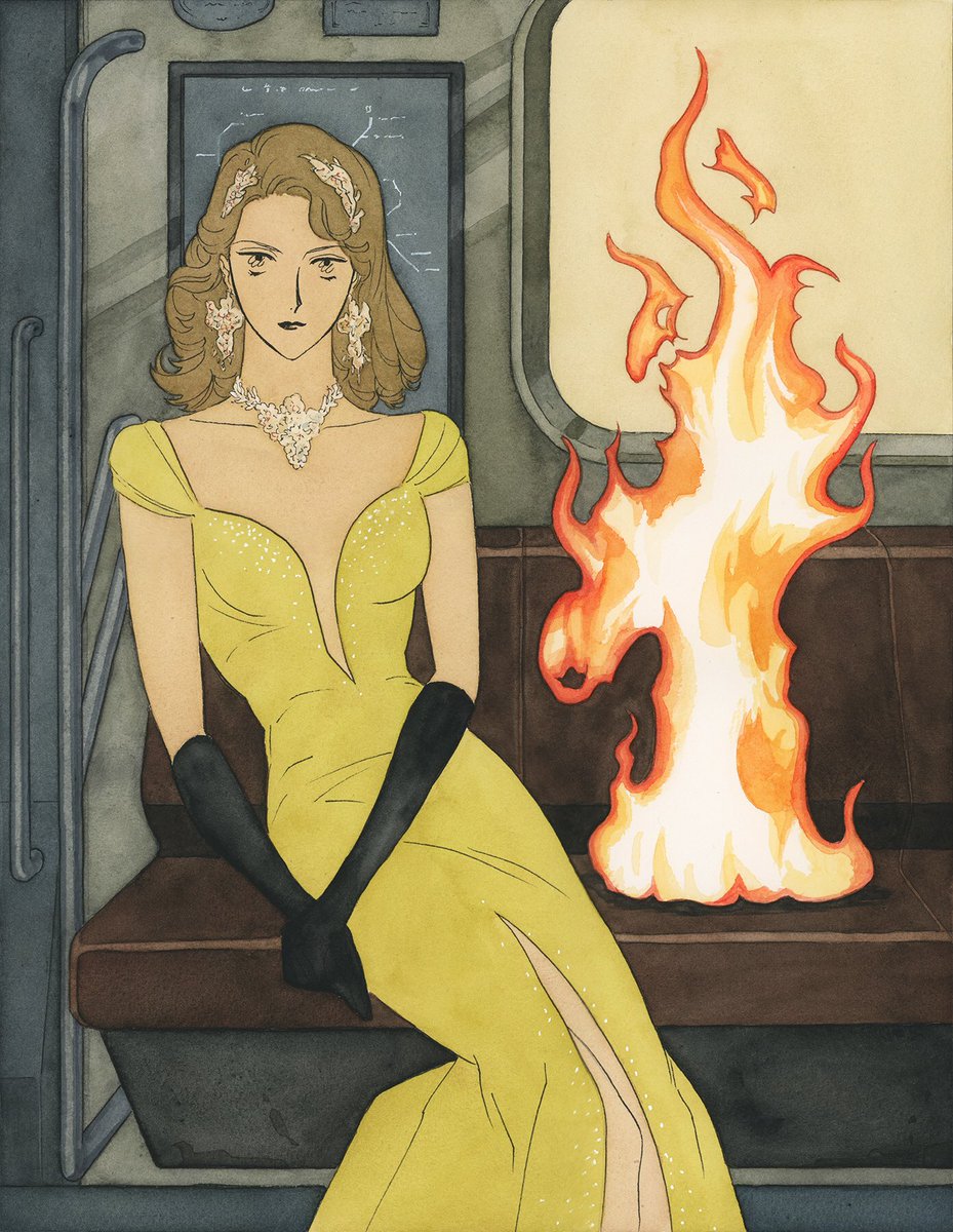 台南個展　展示作品

画用紙、透明水彩
W318×H410mm