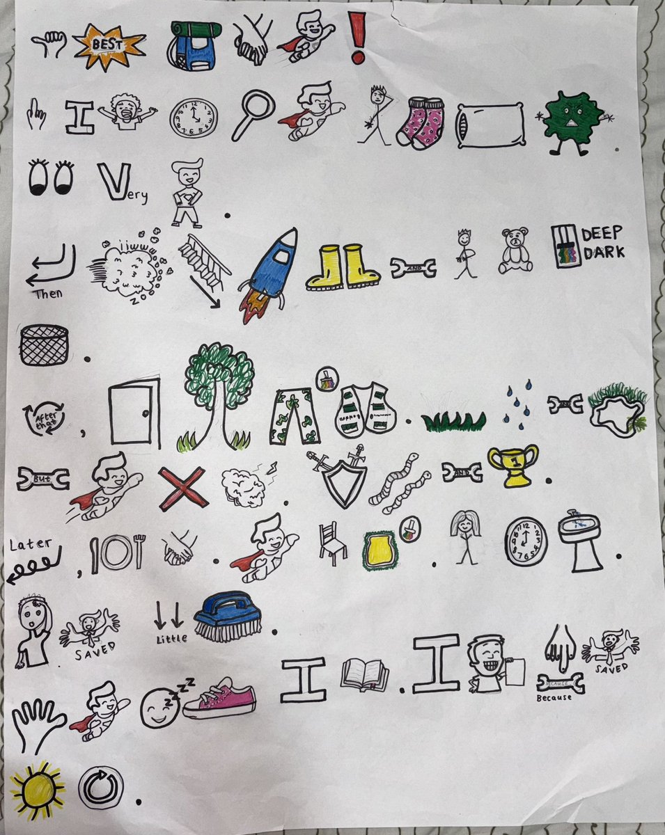 missc_turner's tweet photo. The end of the school year and a few of our favourite talk4write story maps and innovations 

#talk4write
#Year1english
@PieCorbett https://t.co/70NYby5fPD