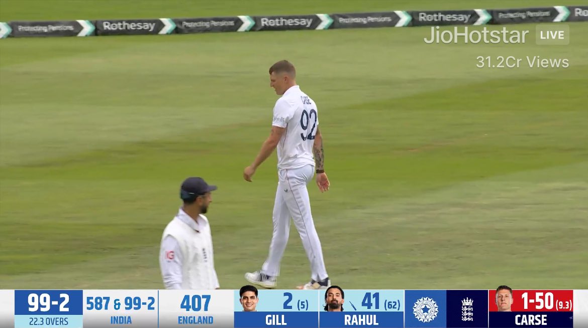 Abhishek Waghmare (@akwaghmare) on Twitter photo First of all, the entire scorecard is in bold. Why?
And why on earth are you showing India’s score twice on the same scorecard? <a href="/JioHotstar/">JioHotstar</a> First of all, the entire scorecard is in bold. Why?
And why on earth are you showing India’s score twice on the same scorecard? <a href="/JioHotstar/">JioHotstar</a>