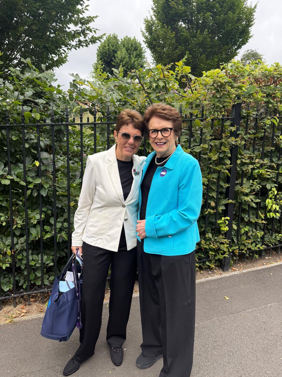 Off to the Royal Box on Middle Saturday.

#Wimbledon