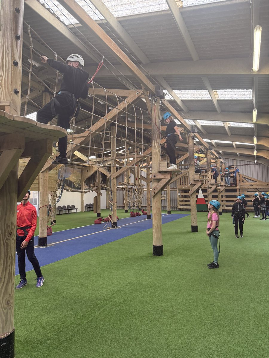 BedwasLanguages's tweet photo. High ropes! @BedwasCymraeg https://t.co/RTfYl1ZgTg