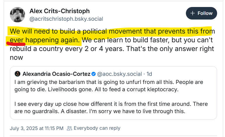 Florin_Uncovers's tweet photo. After ridiculously insane cultist zoonati Alex Crits-Christoph failed to impose his cult's flawed Huanan market hypothesis on the WHO and the world, he's now trying the same for US politics.
Basically, Crits wanna build a leftist dictatorship in America: "ever happening again."🤡 https://t.co/xZ32YFqmNb