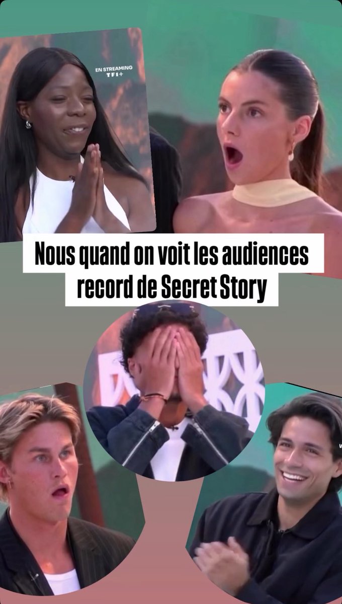 Nous à la prod quand on voit les audiences record de <a href="/SecretStory_tf1/">Secret Story</a> 😅🙏🤯