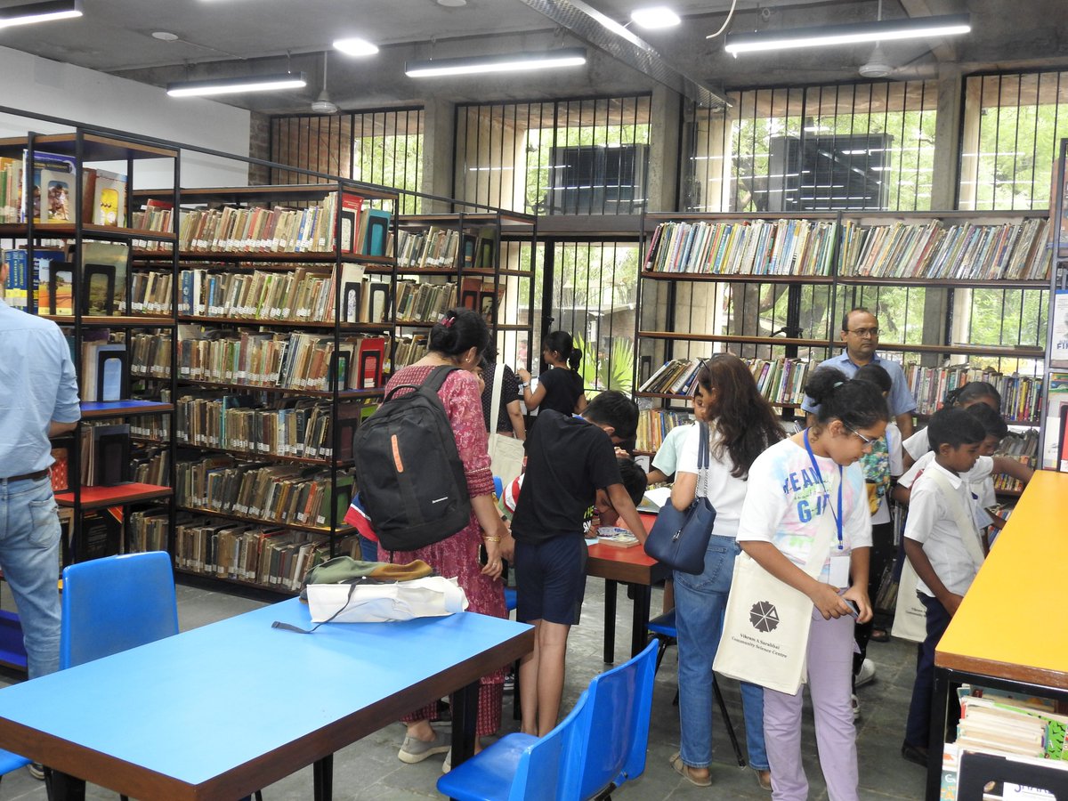 Yesterday, <a href="/vascsc/">VASCSC</a> inaugurated its newly upgraded library, a space originally built in the 1970s when the Centre first began. With 15000+ books and knowledge resources, the library aims to nurture reading habits in science &amp; technology among both children and adults.