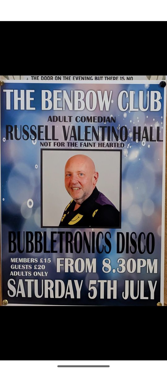 Tonight, people of Essex I'm coming for you !!..😎😎