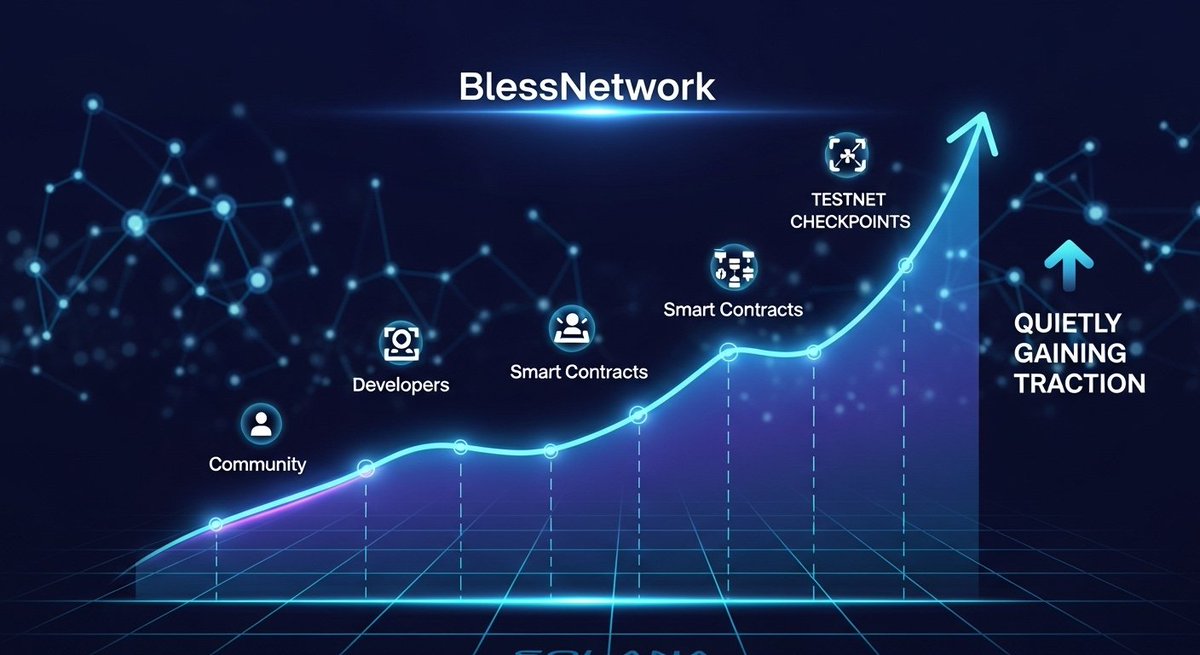 JusticeEther's tweet image. @theblessnetwork isn&apos;t making noise, it&apos;s making moves.
From testnet milestones to dev adoption and community strength, the growth is undeniable.

 $BLESS is just getting started.

   #OnChainDev