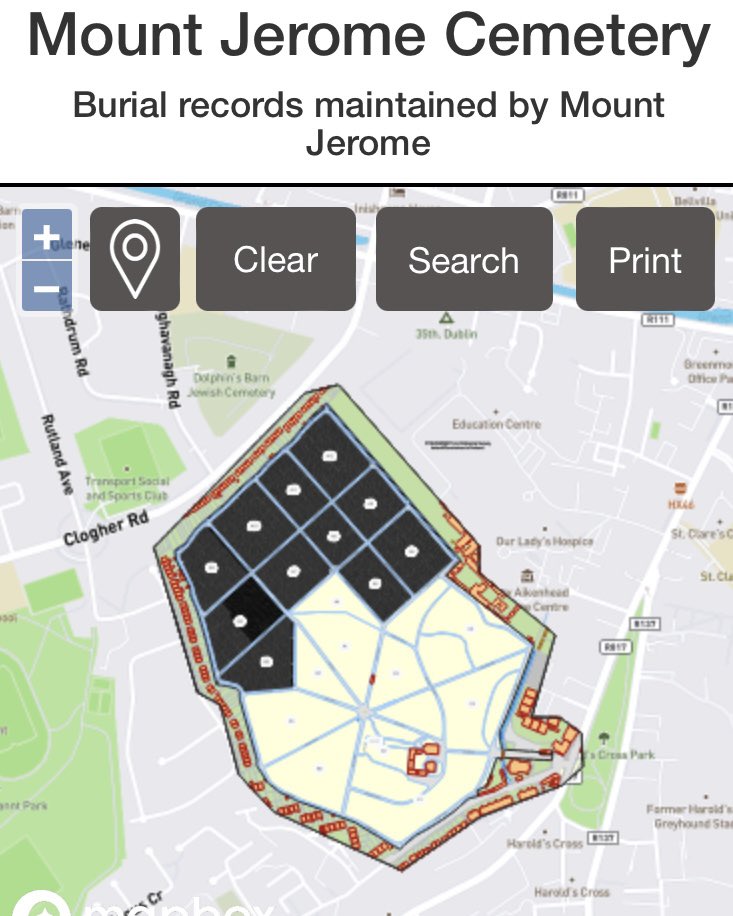 IGRS Top Research Tip #162: Dublin’s Mount Jerome Cemetery has been the main place of burial for Dublin’s Protestants since 1839, and for many Dublin southside Catholics from the 1930s. This database notes brief details about each burial up to 2025: shorturl.at/RtMMJ