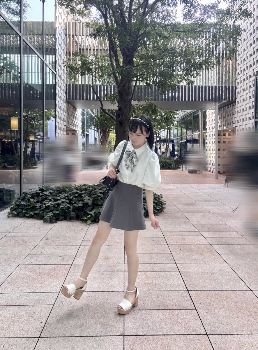 今日の全身コーデ🤭🤍