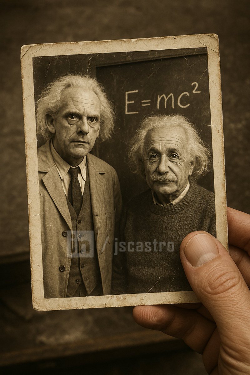 Two of the greatest scientist of the last century!