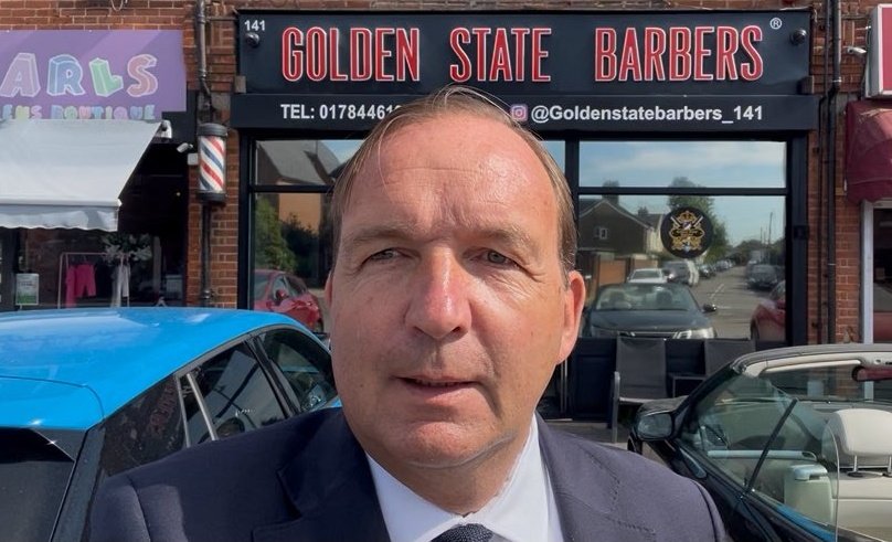 A hairstyle reCali(fornia)bration for <a href="/LincolnJopp/">Lincoln Jopp MC MP</a> at Golden State Barbers in Staines (not San Francisco).