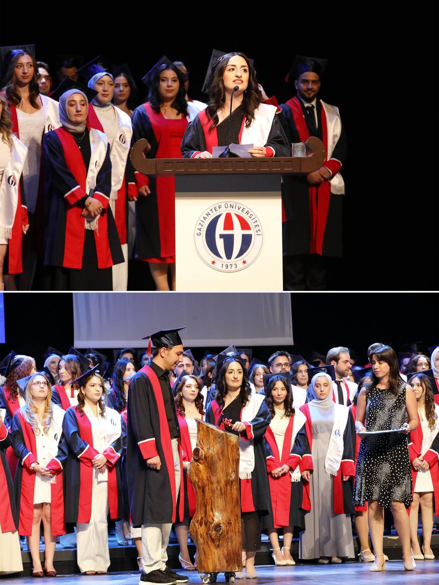 📌İngilizce Tıp Programı dönem birincisi Dilan Gençel  “Altı yıl önce bir hayalle başladığımız bu yolculuk, zorluklarla, uykusuz gecelerle ve değerli kazanımlarla doluydu. Burada sadece tıp değil, dayanışmayı ve insan olmanın sorumluluğunu da öğrendik” dedi.