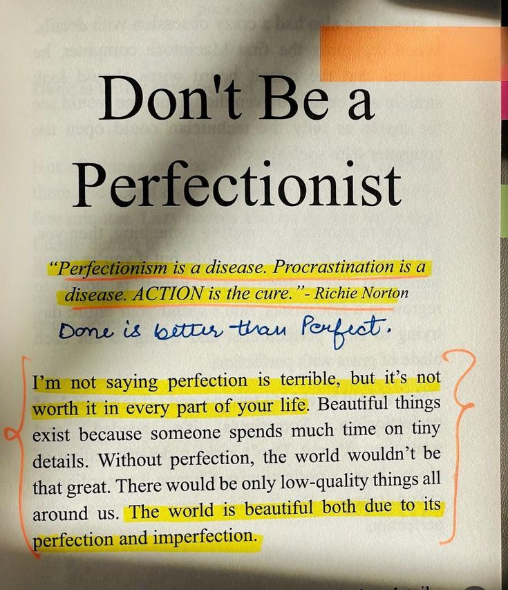If you're in your 20s and 30s, read this...

9 Powerful Facts Of Life:

1. Don't be. A perfectionist
