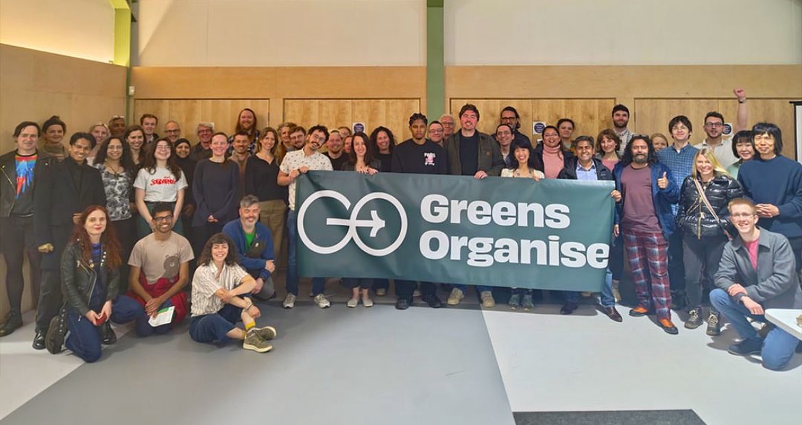 It’s our membership launch! Join <a href="/GreensOrganise/">Greens Organise</a> today and build grassroots, eco-socialist organisation inside (and outside) the Green Party. ✊greensorganise.uk