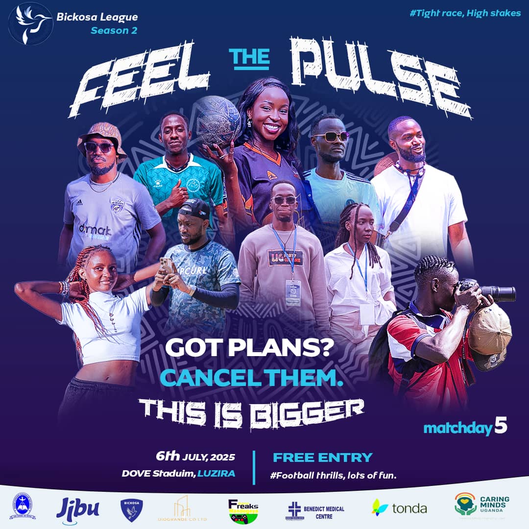 🚨🚨🚨Boys and Girls, ladies and gentlemen, the day is finally here. Tomorrow all roads lead to the Dove stadium for the Bickosa league. Be there or no where👊