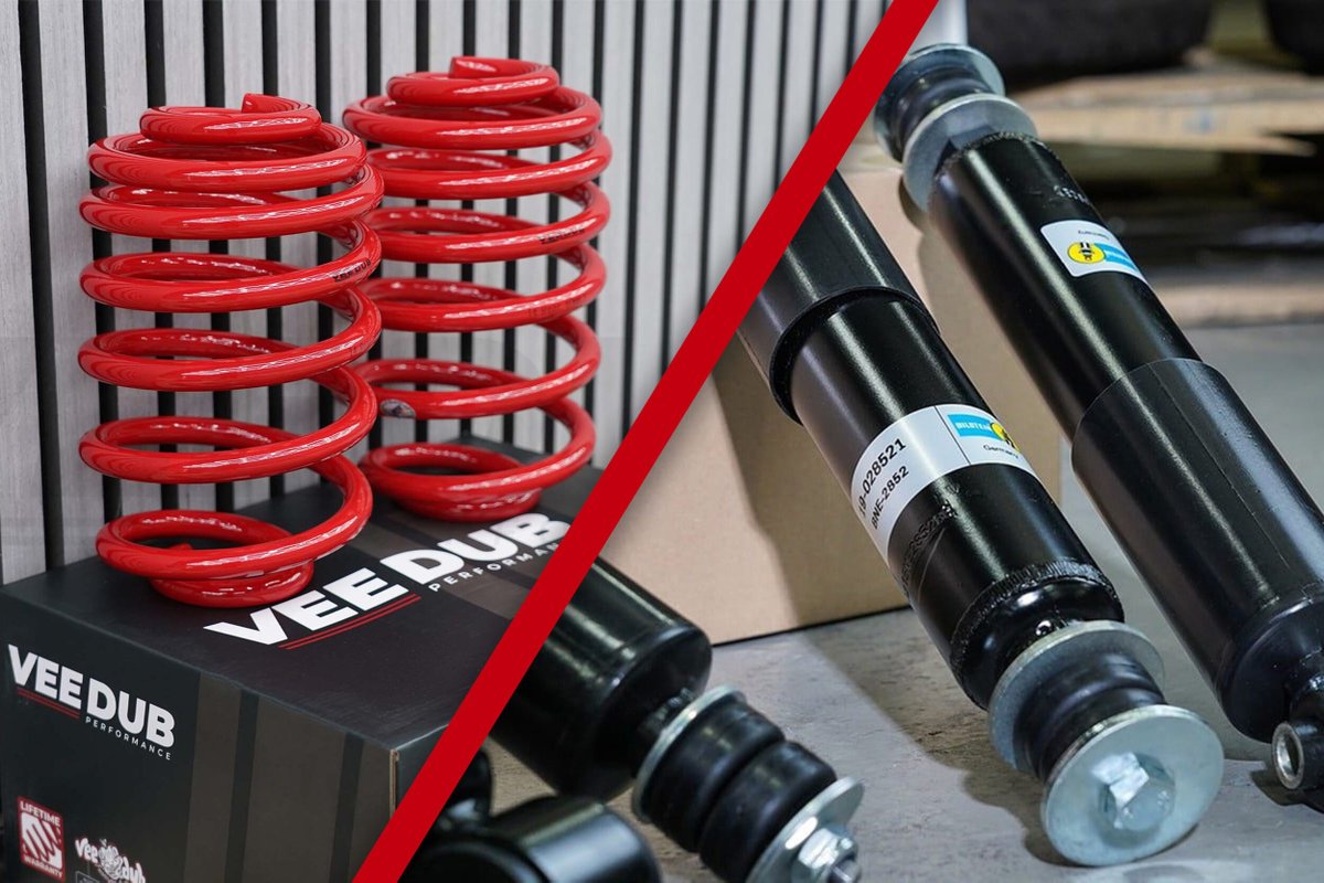 Vee Dub Performance X Bilstein Kits - Available Now! 💪

Treat your Transporter to a set of supreme quality Vee Dub Performance Lowering Springs and Bilstein dampers! ✅

Shop Suspension packages for the T4-T6.1, available now at Vee Dub. ⏬

veedubtransporters.co.uk/product-tag/ve…
