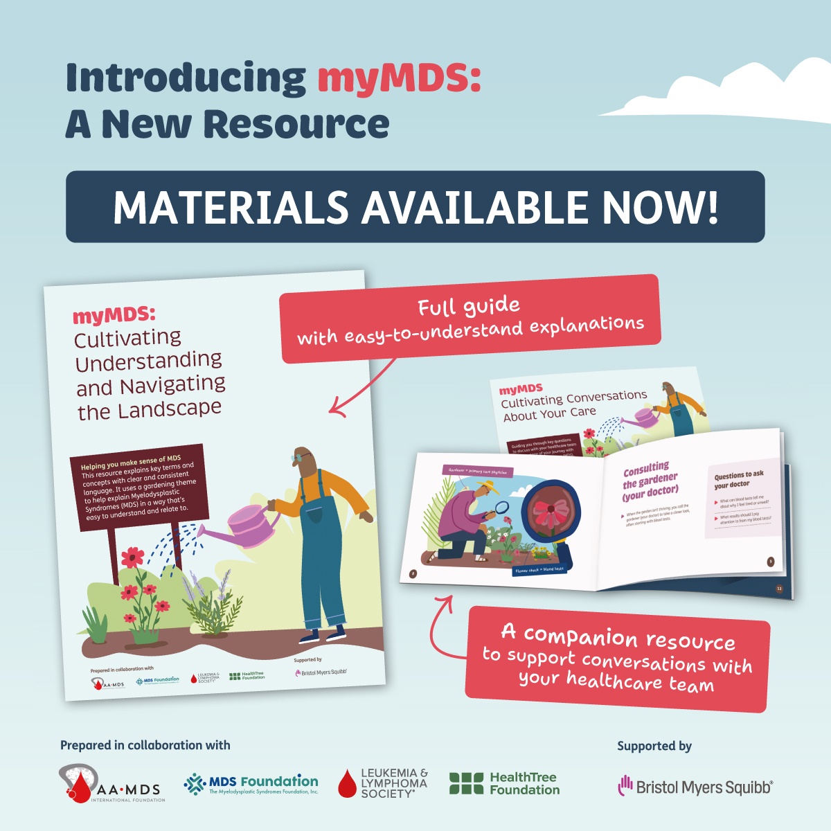MDSFoundation's tweet image. Exciting news. 馃挋
The MDS Collective has developed two new resources under the myMDS initiative, designed to make key terms and concepts clearer for people living with MDS.
Materials available via digital download on our website here: bit.ly/4l0P8PH
#MDS