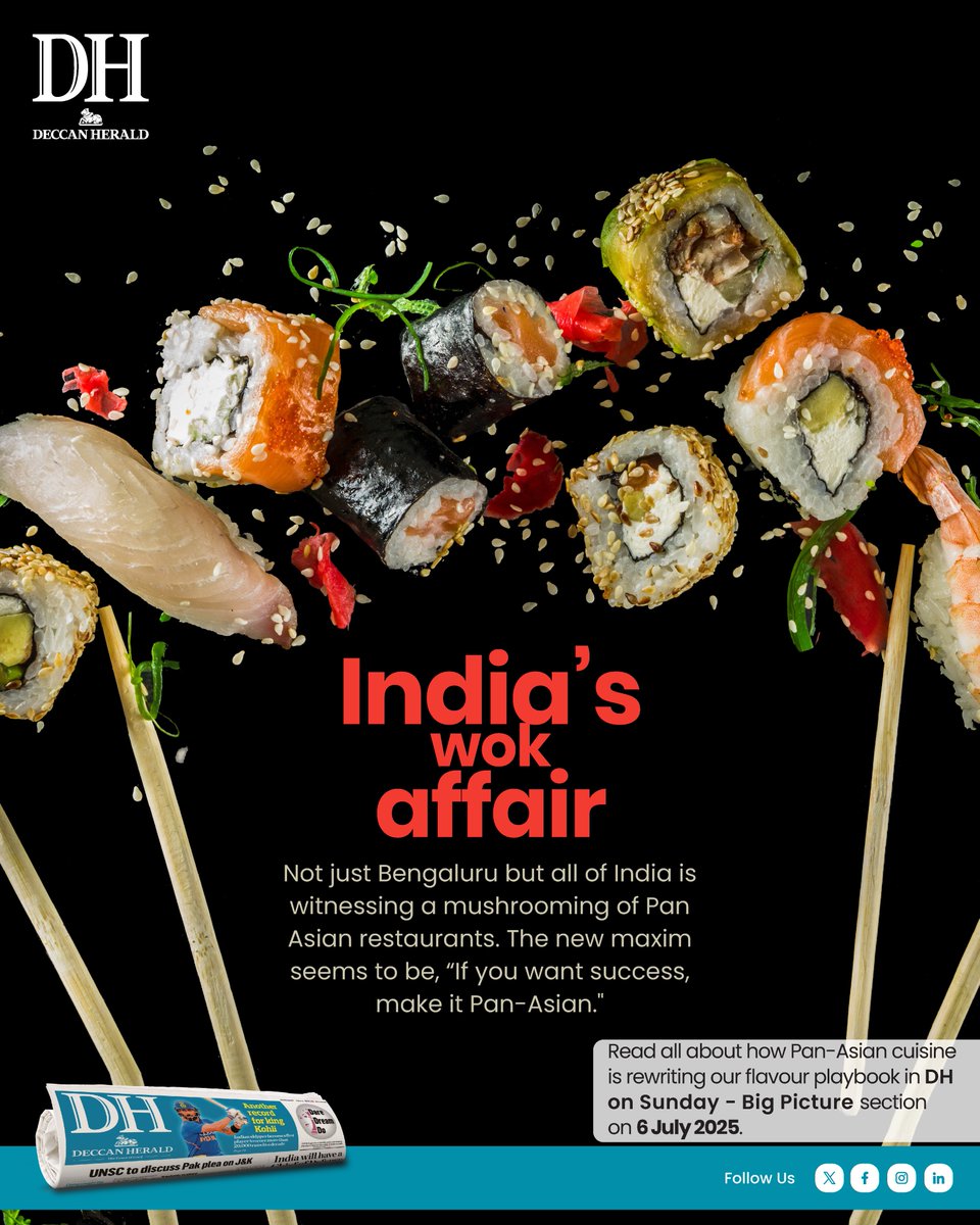 India's wok affair

Not just Bengaluru but all of India is witnessing a mushrooming of Pan Asian restaurants. The new maxim seems to be, “If you want success, make it Pan-Asian."

Read all about how Pan-Asian cuisine is rewriting our flavour playbook in the Big Picture section of