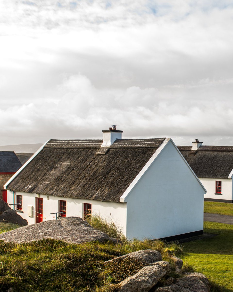 How many thatched cottages are there in Ireland?

Irish Thatched houses on Cruit Island, Donegal.