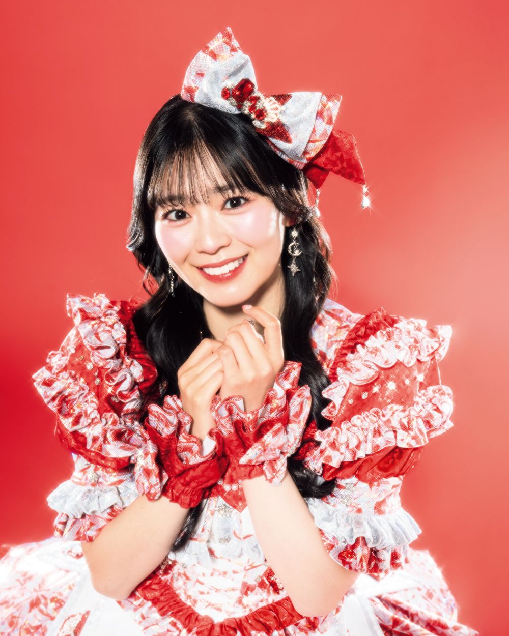 超ときめき♡宣伝部　坂井仁香　レア 坂井仁香 | 🩷🐰 アイちゃんにしてもらった🥺 @maquia.magazine