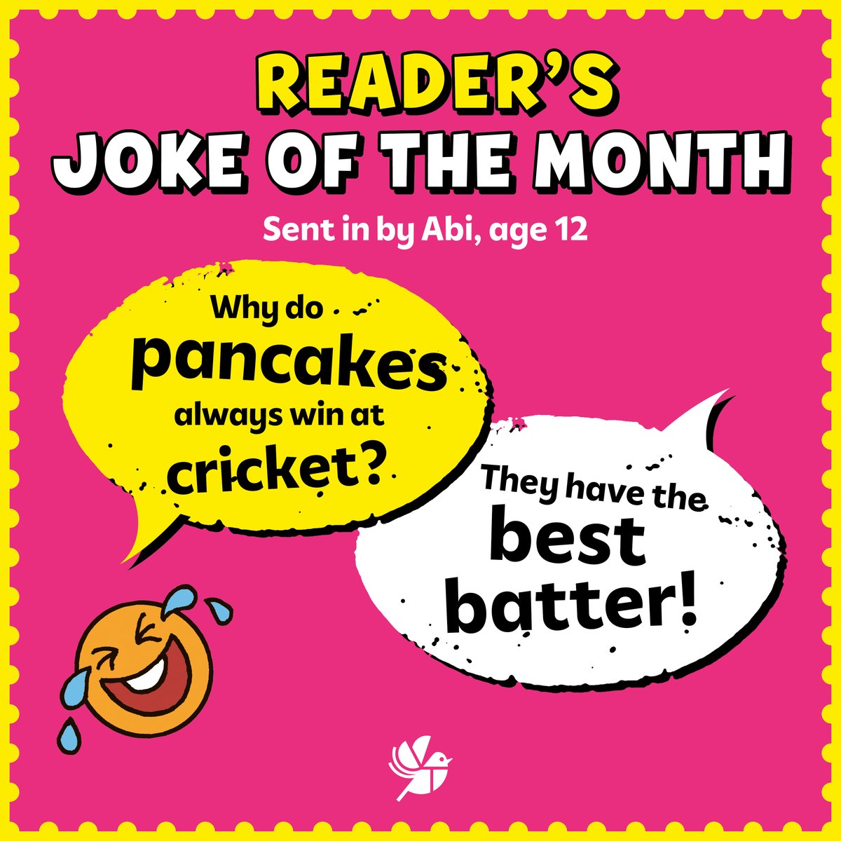 What on Earth! Magazine (@whatonearth_mag) on Twitter photo Need a good laugh? Check out our Readerโs Joke of the Month ๐คฃ ๐คญ
Got a favourite joke or riddle? Send it to our jokes editor at info@whatonearthmag.com. If your joke is featured in a future issue, youโll WIN a copy of Secret FACTopia! Need a good laugh? Check out our Readerโs Joke of the Month ๐คฃ ๐คญ
Got a favourite joke or riddle? Send it to our jokes editor at info@whatonearthmag.com. If your joke is featured in a future issue, youโll WIN a copy of Secret FACTopia!