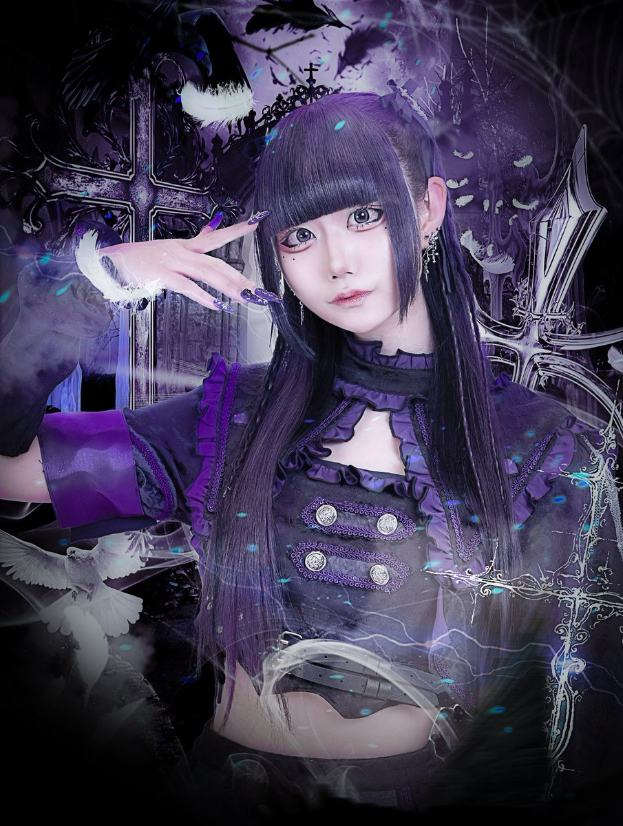 ankhrisis's tweet photo. ♰ ┈┈┈┈┈┈┈┈┈┈┈┈┈┈┈┈┈ ♰

                 𝔠𝔬𝔩𝔬𝔯.    ˙˚ 𓆩 紫 𓆪 ˚˙

                𝔫𝔞𝔪𝔢.  狂兎咲りりな

                      † @ankh_riri  †

          ♱  「 その人生狂わせてあげる  」

    ℜ𝔓 + ♥︎ ︎= 𝟓𝟎𝟎 ⁀➷  𝔑𝔢𝔵𝔱 𝔪𝔢𝔪𝔟𝔢𝔯＿

♰ ┈┈┈┈┈┈┈┈┈┈┈┈┈┈┈┈┈ ♰
