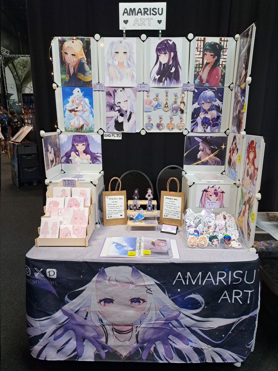amarisuart's tweet image. Anime Messe in Potsdam, find me in Caligari hall! 🩷 #AnimeMesse