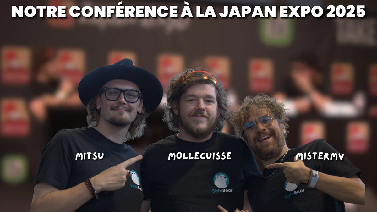 SafeBearapp's tweet image. Si vous n'avez pas eu l'occasion d'être présent hier sur la scène Take voici l'intervention dans son intégralité avec @mistermv @Mitsugi_MrM @mollecuisse @sarahelhairy à propos des cyber violences
youtu.be/9J5rpzmB-sk?si…